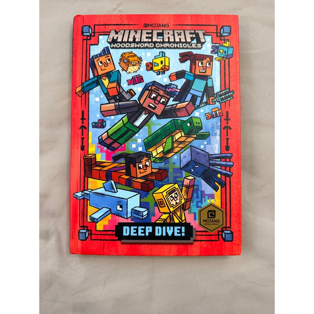 Minecraft Woodsword Chronicles Deep Dive Hardcover Book Nick Eliopulos Mojang